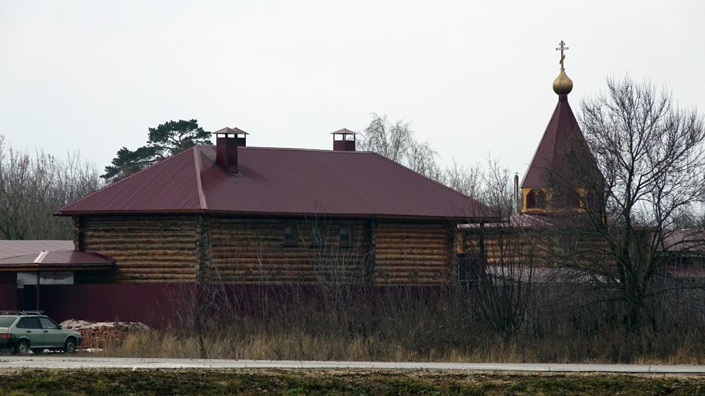 Фотоотчет о строительстве скита